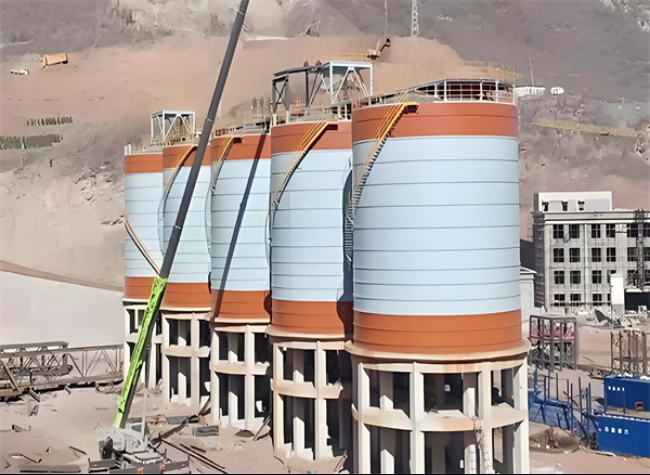 荥经高架钢板仓