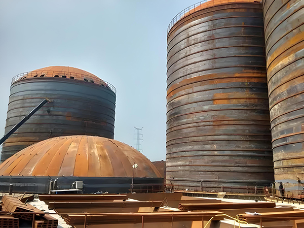 荥经焦粉钢板仓